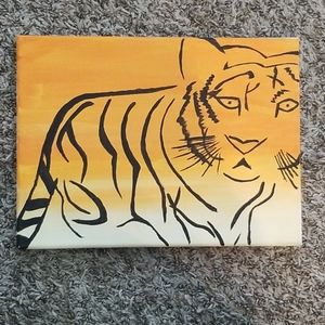 Tiger canvas
